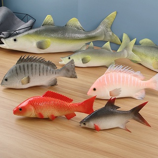 模擬模型 模擬魚模型道具鯉魚鱸魚海參食物食品擺件櫥窗展廳擺設拍攝道具 拍照攝影道具 MM