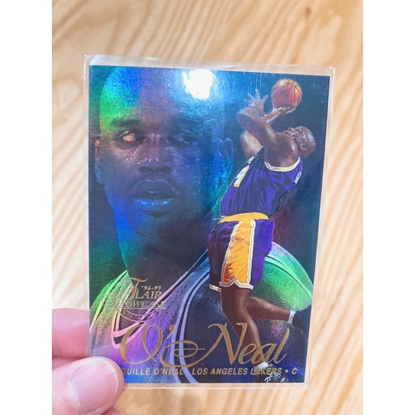 1996-97 NBA Flair Showcase Shaquille O’Neal 球員卡