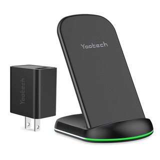 [現貨]Yootech 無線充電座 Qi認證 附快速充電器 相容iPhone XR / Xs Max / XS