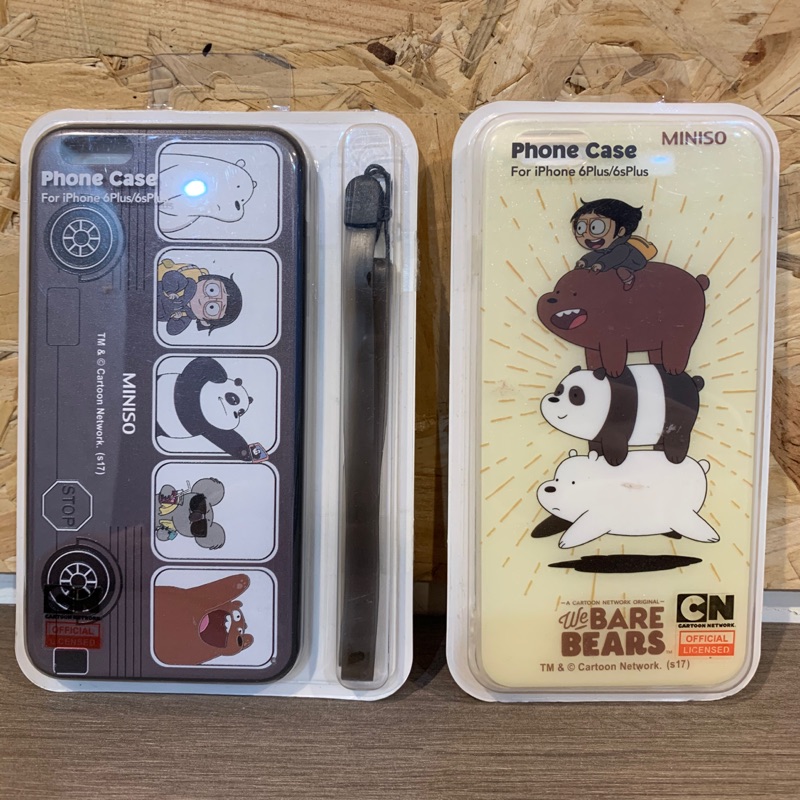 MINISO 熊熊遇見你 全新手機殼 iPhone 6Plus/6S Plus Phone Case