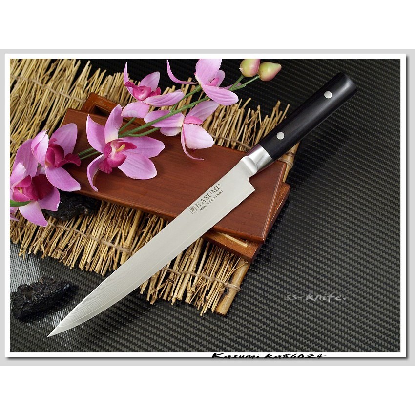 雙雄名家刀品 &gt;&gt; 霞 Kasumi《 專業切片包丁 》24 cm= 86024型號 : kas86024