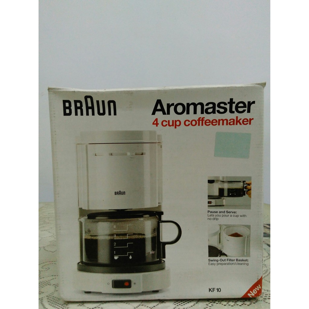 德國百靈 BRAUN KF10 美式咖啡機4 cup coffeemaker