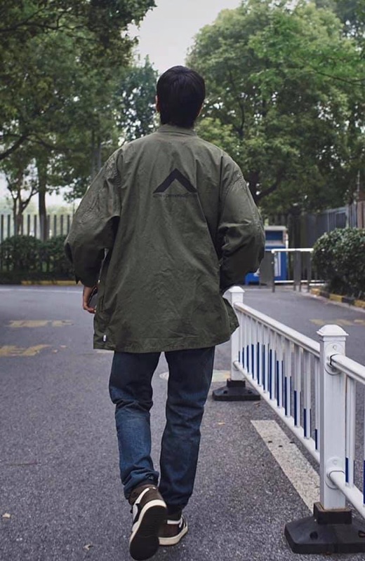 Wtaps 19AW guardian jacket 長版襯衫外套軍綠黑色| 蝦皮購物