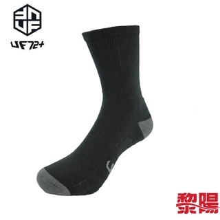 UF72 3D消臭動能氣墊胎紋襪 男 黑 除臭/抗菌/透氣 44UF920-1-1