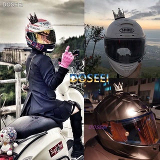 DOSEEI頭盔裝飾皇冠 安全帽裝飾 摩托車電動車機車滑雪頭盔改裝配飾