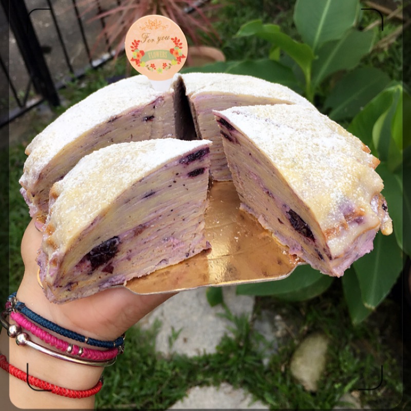 藍莓乳酪千層蛋糕（6吋大小）