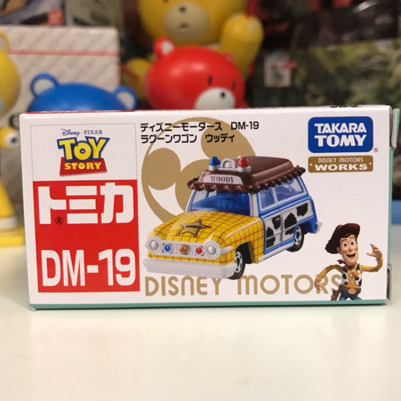 (現貨)日版TOMICA Disney Motor 玩具總動員 DM-19 胡迪