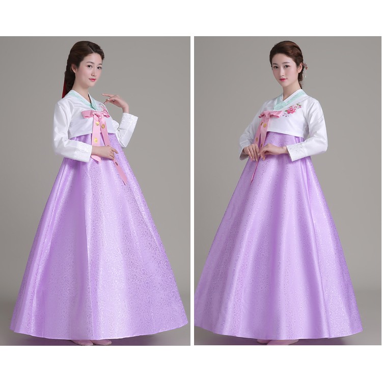 現貨特價出清款新款韓國古裝傳統韓服女宮廷禮服少數大長今朝鮮族舞蹈 