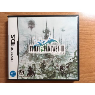 【售400元】日規NDS Final Fantasy III 最終幻想 太空戰士3 太空戰士 最終夢幻