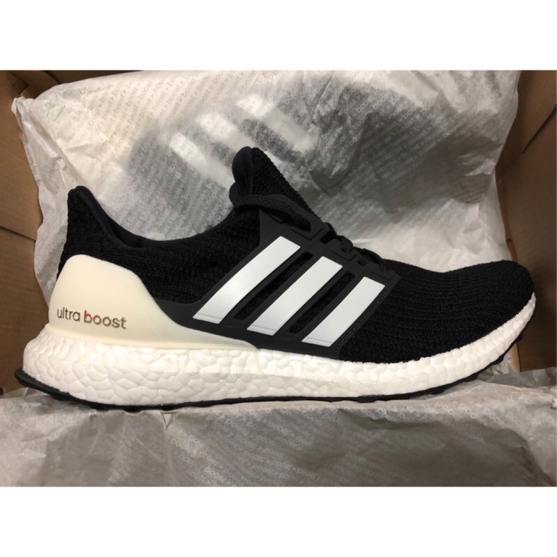 ADIDAS Ultra Boost 4.0 黑白編織 馬牌底 AQ0062