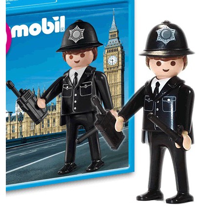 Playmobil摩比 新品袋裝  倫敦警察先生 英國限定