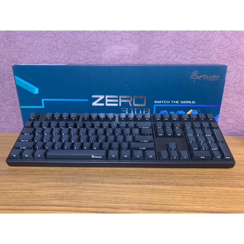 Ducky Zero 3108 側刻 紅軸