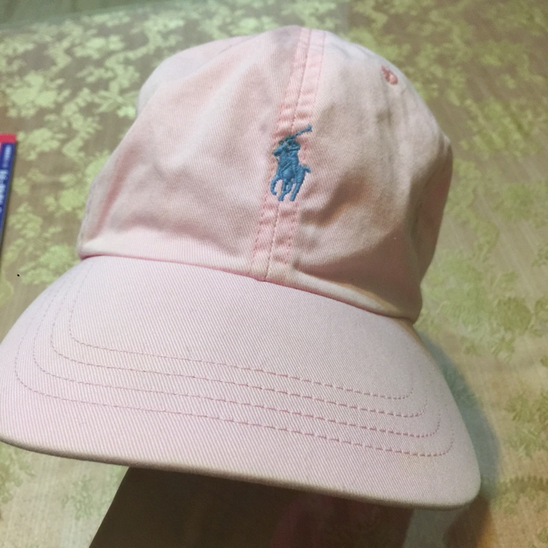 Polo粉紅老帽