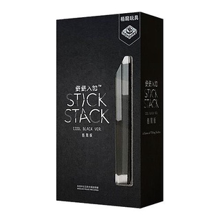 2Plus桌遊設計/籤籤入扣/酷黑版/Stick Stack Cool Black eslite誠品