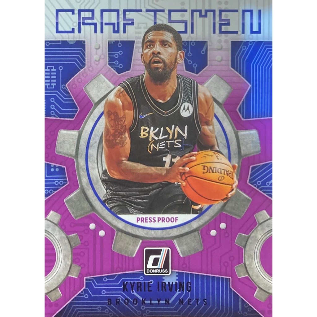 2021-22 Donruss Kyrie Irving Press Proof 紫版 特卡