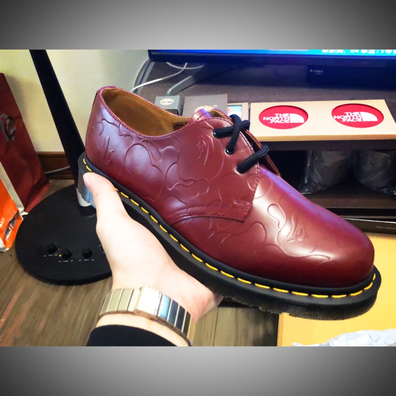 dr martens 1461 bape