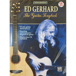 Fingerstyle指彈吉他音樂 Ed Gerhard(The Guitar Songbook)樂譜附CD(美版全新)