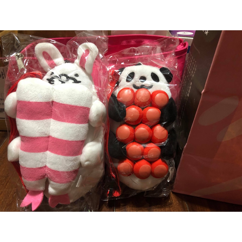 壽司郎 娃娃裝飾小包 票卡夾 熊貓鮭魚卵 兔子蝦蝦