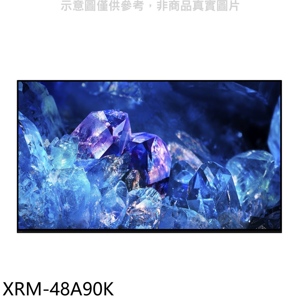 SONY索尼 48吋OLED 4K電視XRM-48A90K(含標準安裝) 大型配送