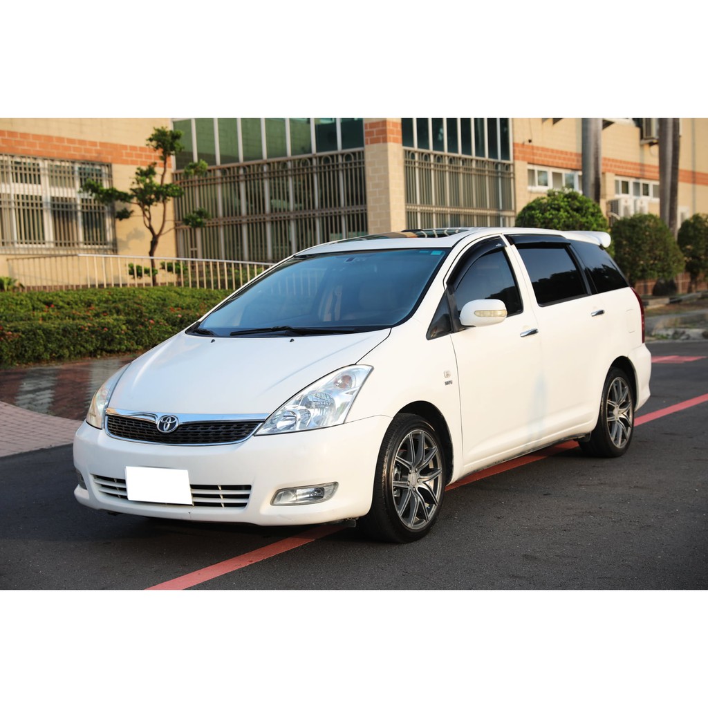 05年toyota Wish 2 0 G版白色 蝦皮購物