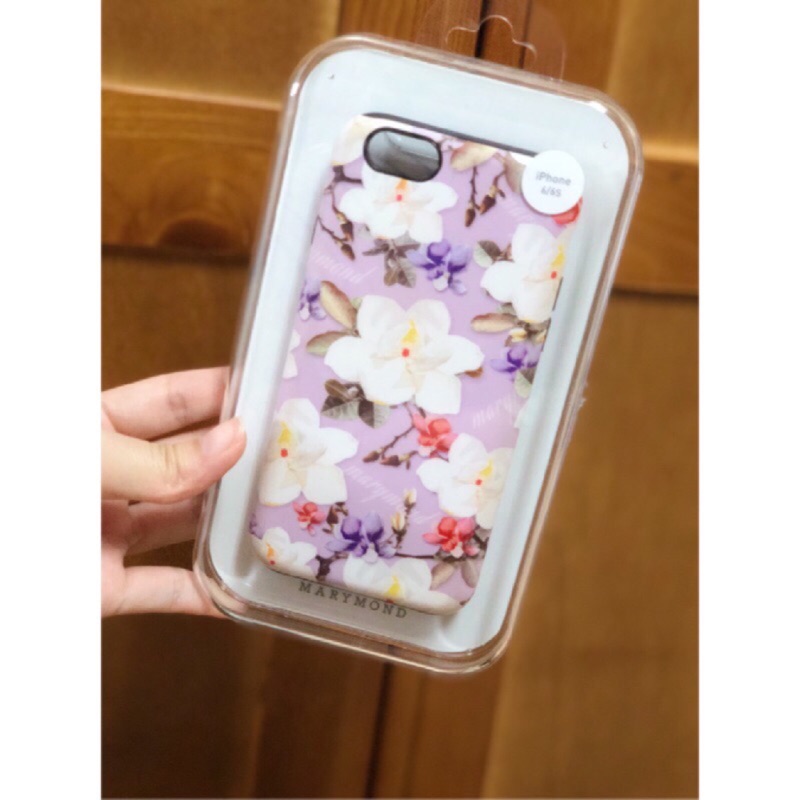 二手*Marymond iPhone6 6S 手機殼 花卉 公益 韓國 防摔 雙層