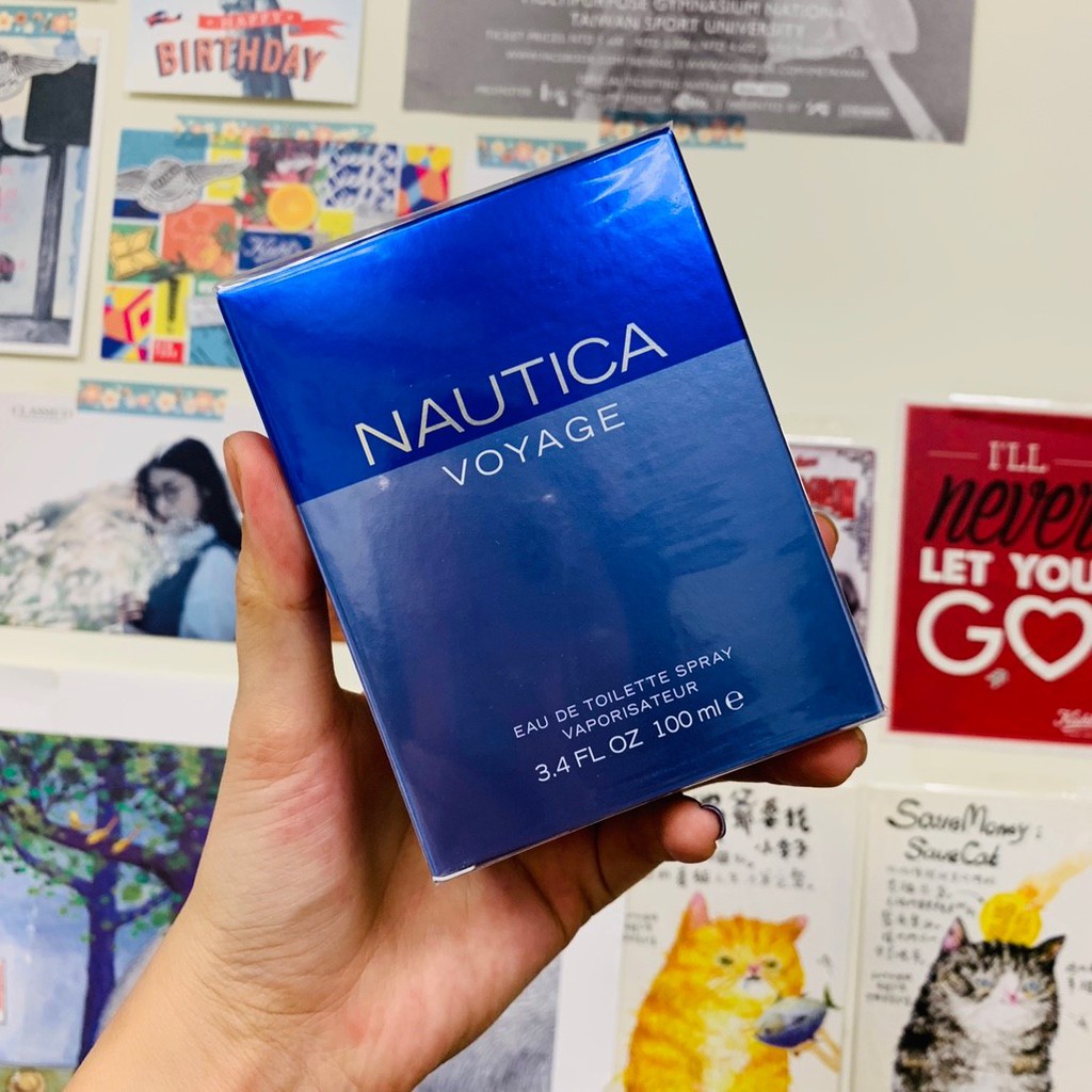 NANA實拍二店~Nautica Voyage 航海 男性淡香水 100ML / TESTER