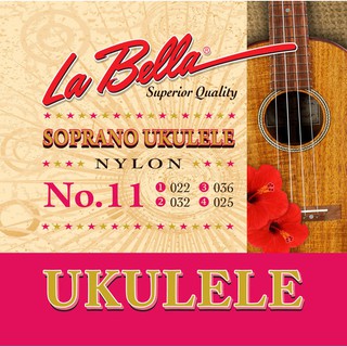 [升昇樂器] La Bella NO.11 Soprano 烏克麗麗弦/21吋/套弦/公司貨