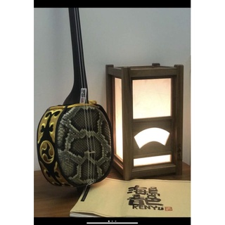 三線琴吉他蛇皮裝飾 蝦皮購物