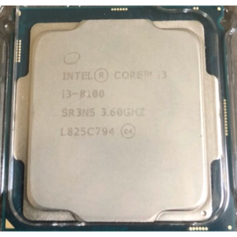 英特爾Intel I3-8100