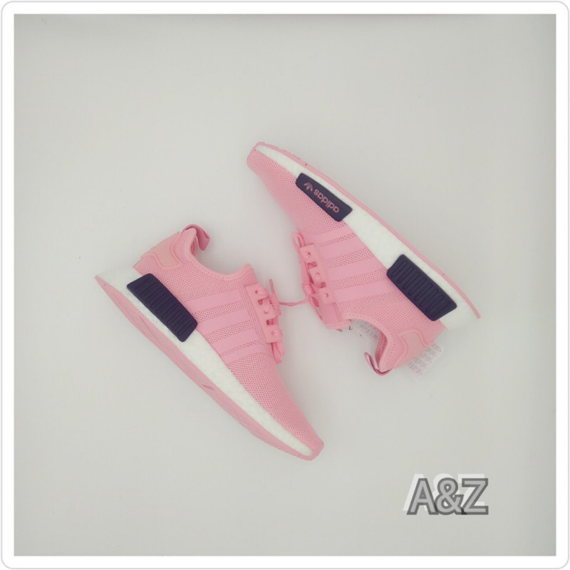 A&amp;Z(現貨區)ADIDAS NMD R1 GS 女鞋尺寸 B42086 粉紅 乾燥玫瑰