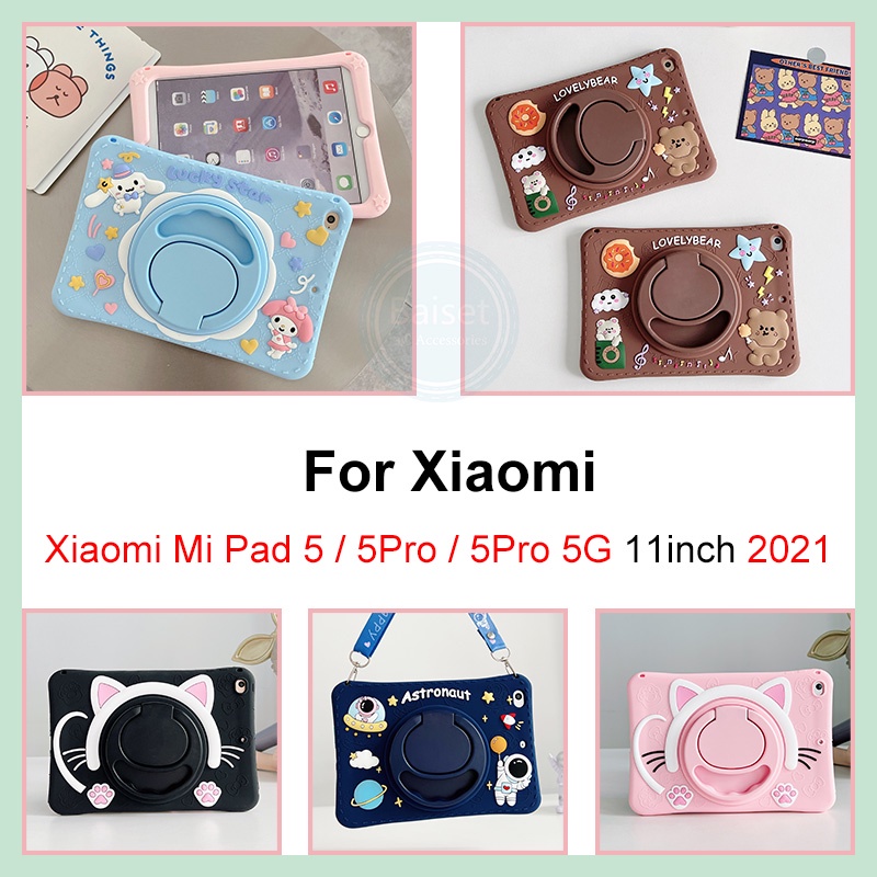 適用於 Xiaomi Pad 5 Mi Pad 5 Pro 5Pro 5G 2021 11inch 紙箱兒童矽膠套 36