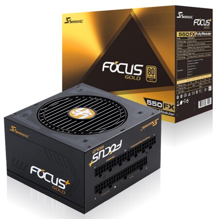 海韻 focus+ ssr-550fx 金牌 全模組 電源供應器 Seasonic 80PLUS GOLD