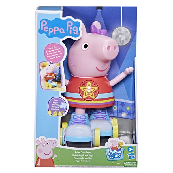 【孩之寶 Hasbro】粉紅豬小妹 佩佩豬 佩佩聲光陪伴玩偶