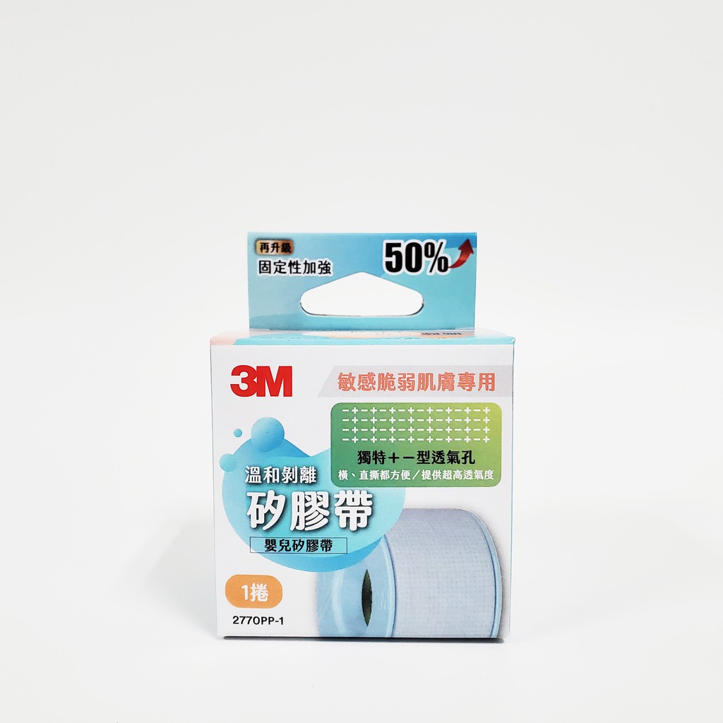 3M 溫和剝離矽膠帶 (嬰兒矽膠帶) 1吋*5公尺