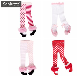 Sanlutoz 可愛兒童棉質褲襪 日系甜美公主風