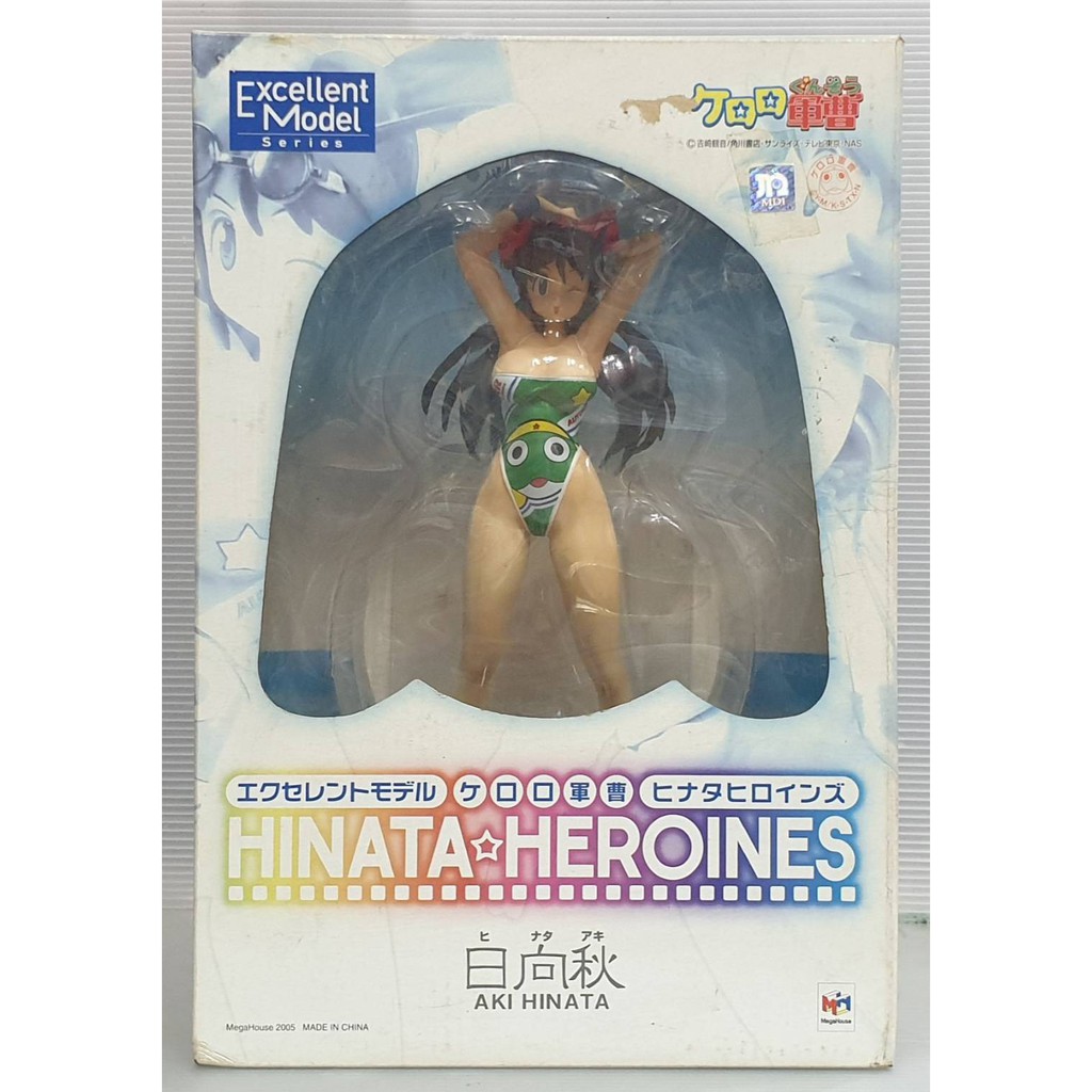 台南七桃米玩具~美少女~MEGA HOUSE 軍曹 日向秋PVC~盒損 實品照 全新 代理 現貨 特價出清