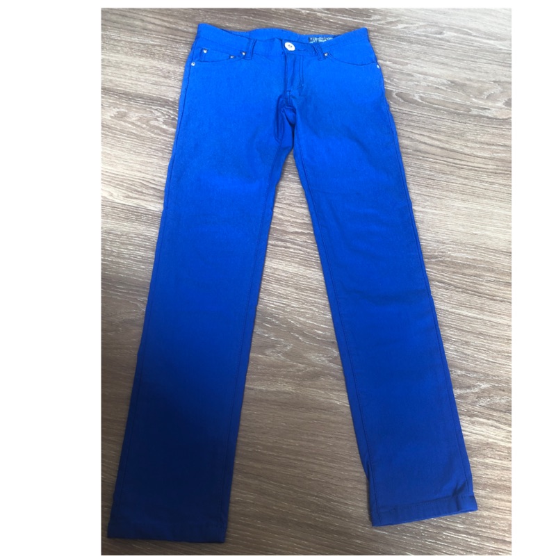 新光三越購入bobson Sunsister貼身寶藍色長褲m號 蝦皮購物