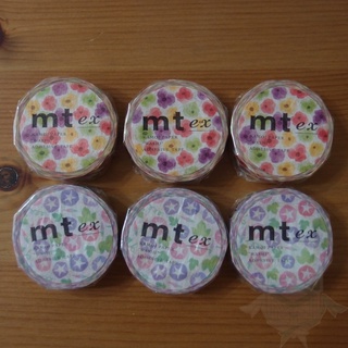 <日本mt紙膠帶> masking tape(三色堇)(牽牛花)