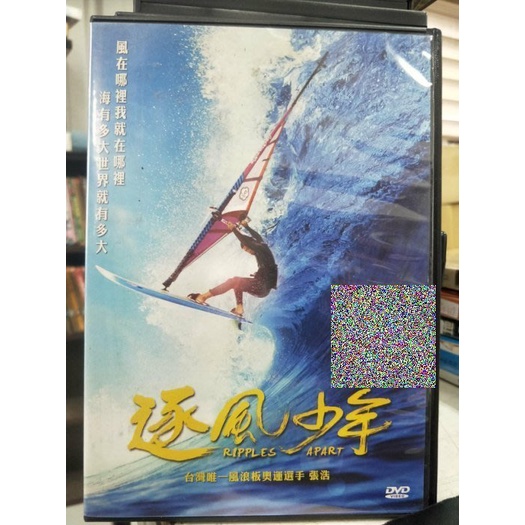 影音大批發-Y09-148-正版DVD-華語【逐風少年】-台灣唯一風浪板奧運選手張浩(直購價)