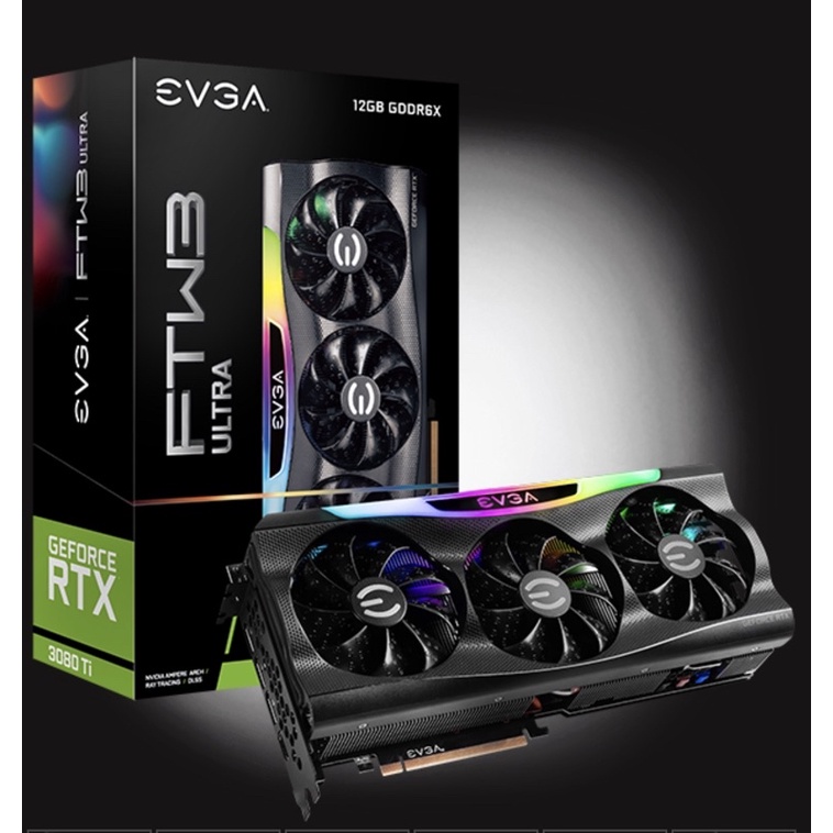 EVGA GeForce RTX 3080 Ti FTW3 ULTRA GAMING, 12G-P5-3967-KR,