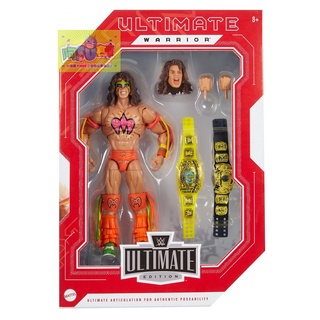 ☆阿Su倉庫☆WWE摔角 Ultimate Warrior Ultimate Elite 終極戰士粉絲限定終極精華版人偶