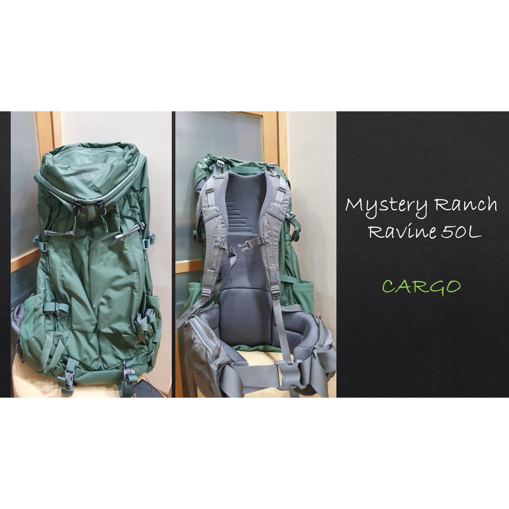 【胖豬山旅】現貨 Mystery Ranch Ravine 50L神秘農場 女 M 青綠 登山背包 重裝