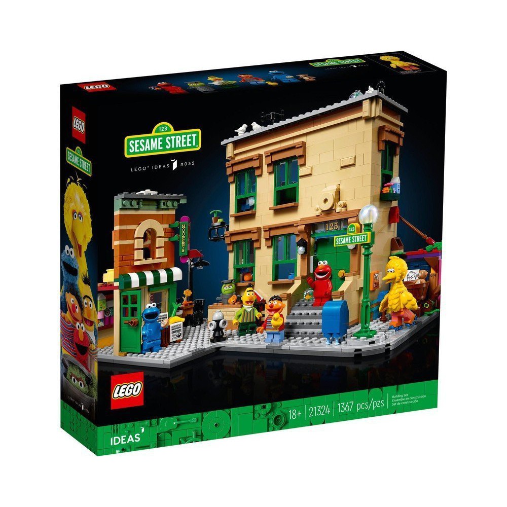 正版公司貨 LEGO 樂高 Ideas系列 LEGO 21324 芝麻街123號