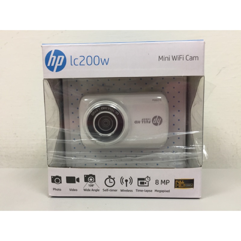 九成新「HP lc200w」微型攝影機 WIFI 縮時錄影 行車紀錄器