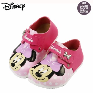童鞋/Disney 迪士尼/米妮/兒童護趾氣墊拖鞋(119848)桃15-22號