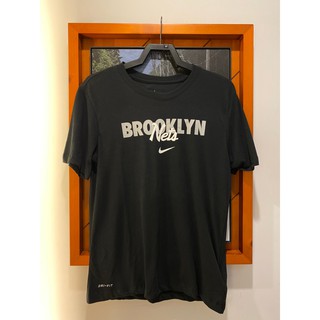 NIKE DRI-FIT 布魯克林籃網隊 NBA 黑 男 休閒短T 穿搭 透氣 運動短袖 CV1219-010