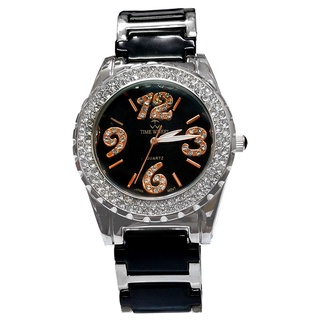 TIME WHEEL 璀璨晶鑽個性數字時尚陶瓷錶 活動促銷