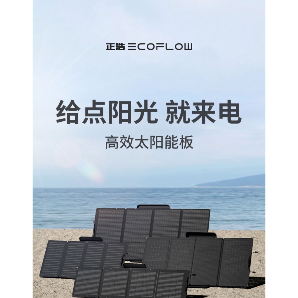 [KMDStudio]正浩EcoFlow 110w太陽能板SOLAR PANEL 戶外行動充電器充電板 充戶外電池露營