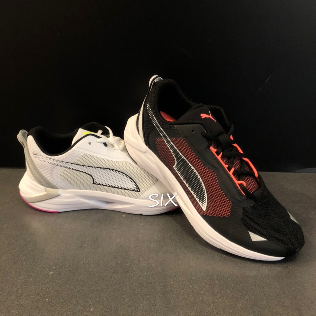 SIX@PUMA MINIMA WN'S 慢跑鞋女鞋白193769-02 黑193769-04 | 蝦皮購物