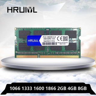 Ddr3 8G 4G 2G DDR 3 1066mhz 1333mhz 1600mhz 1866Mhz 筆記本電腦內存